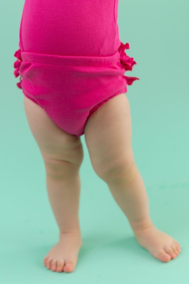 Fuşya Kız Bebek Donpoty Pure