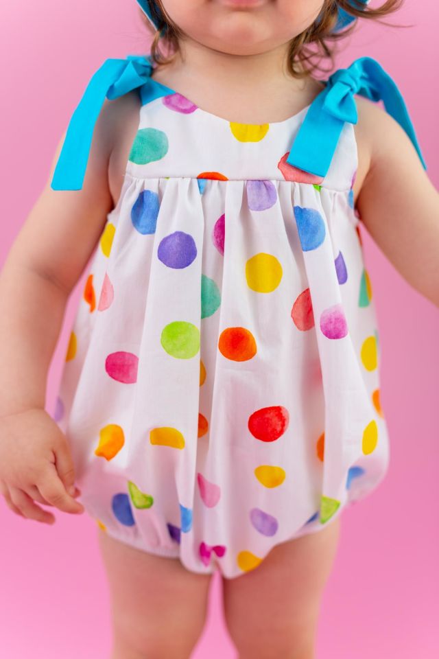 Beyaz Kız Bebek 2'li Tulum Set Nola Ponte